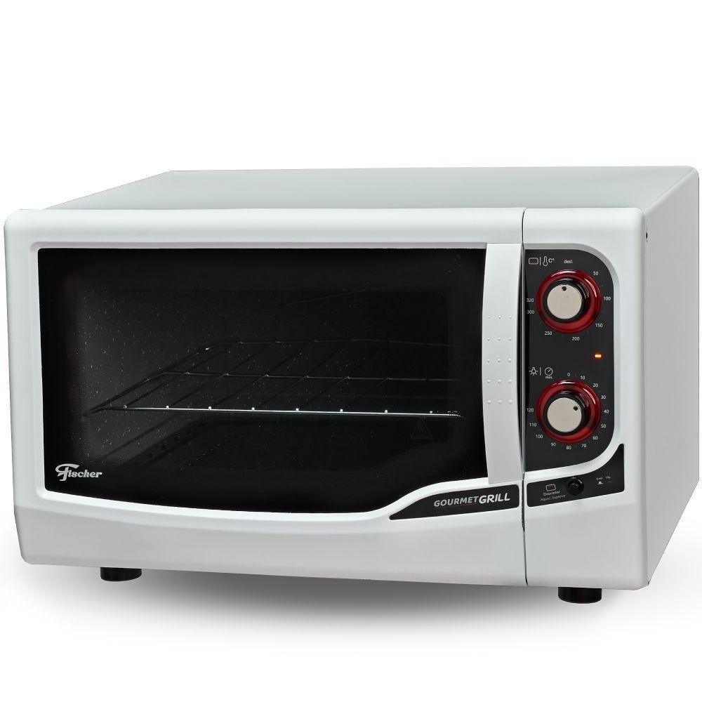 Forno Elétrico Fischer Gourmet Grill GII Bancada Branco 44L 220V 9741-79180 - Imagem zoom