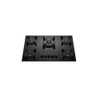 Cooktop  5 Bocas Utop Tripla Chama Preto - Bivolt ATLAS-606039 - Imagem 1