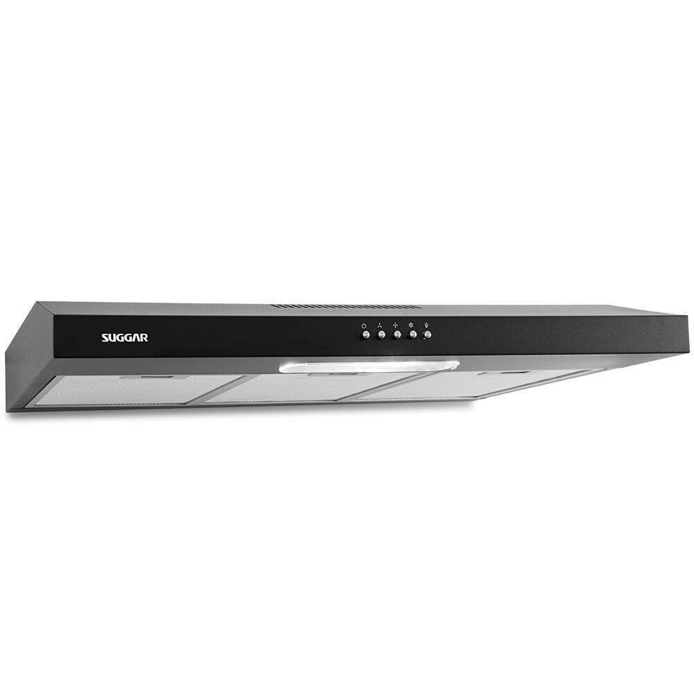 Depurador Slim Suggar DPS182PT 80cm 3 Velocidades Preto 220V - Imagem zoom