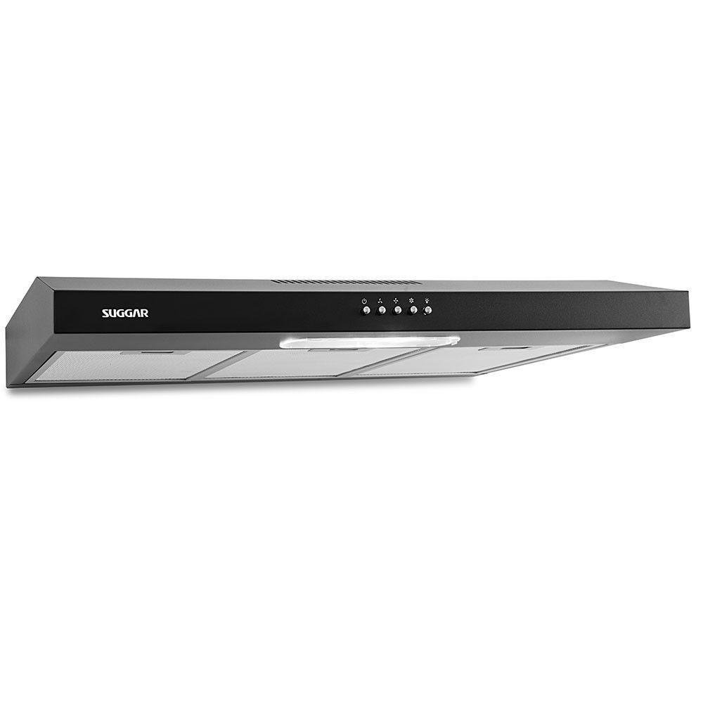 Depurador De Ar Slim 80Cm Dps182Pt 220V Suggar Preto 220V - Imagem zoom