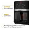 Fritadeira Air Fryer Com Visor Philco 9L PAF90 Redstone 220V - Imagem 2