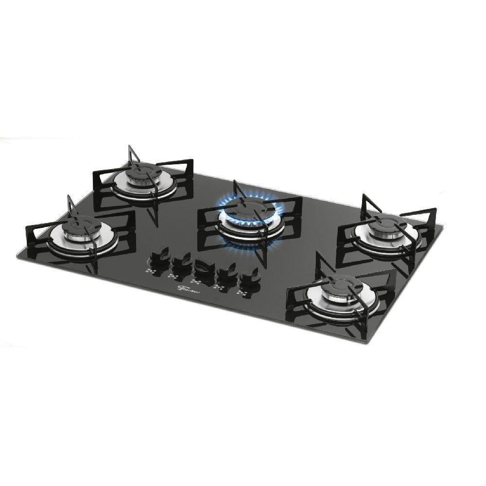 Cooktop Fischer 5 Bocas Preto Bivolt 1642-6985 - Imagem zoom