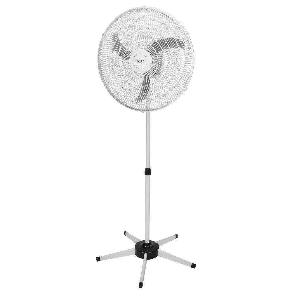 Ventilador Pedestal Oscilante 60 Cm Pp Bivolt Branco - Imagem zoom