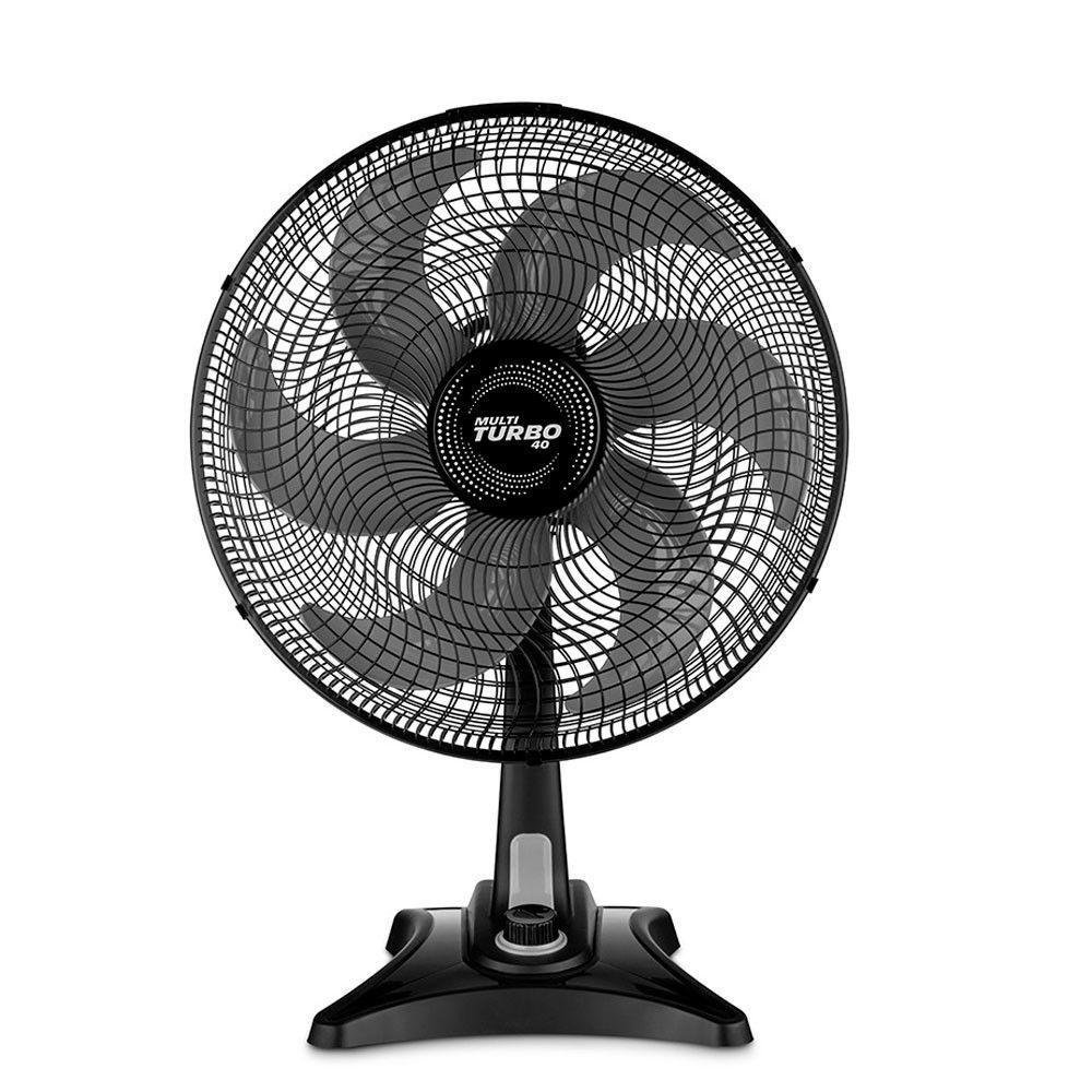 Ventilador Multilaser Multi Turbo 40 Preto 110v - Imagem zoom