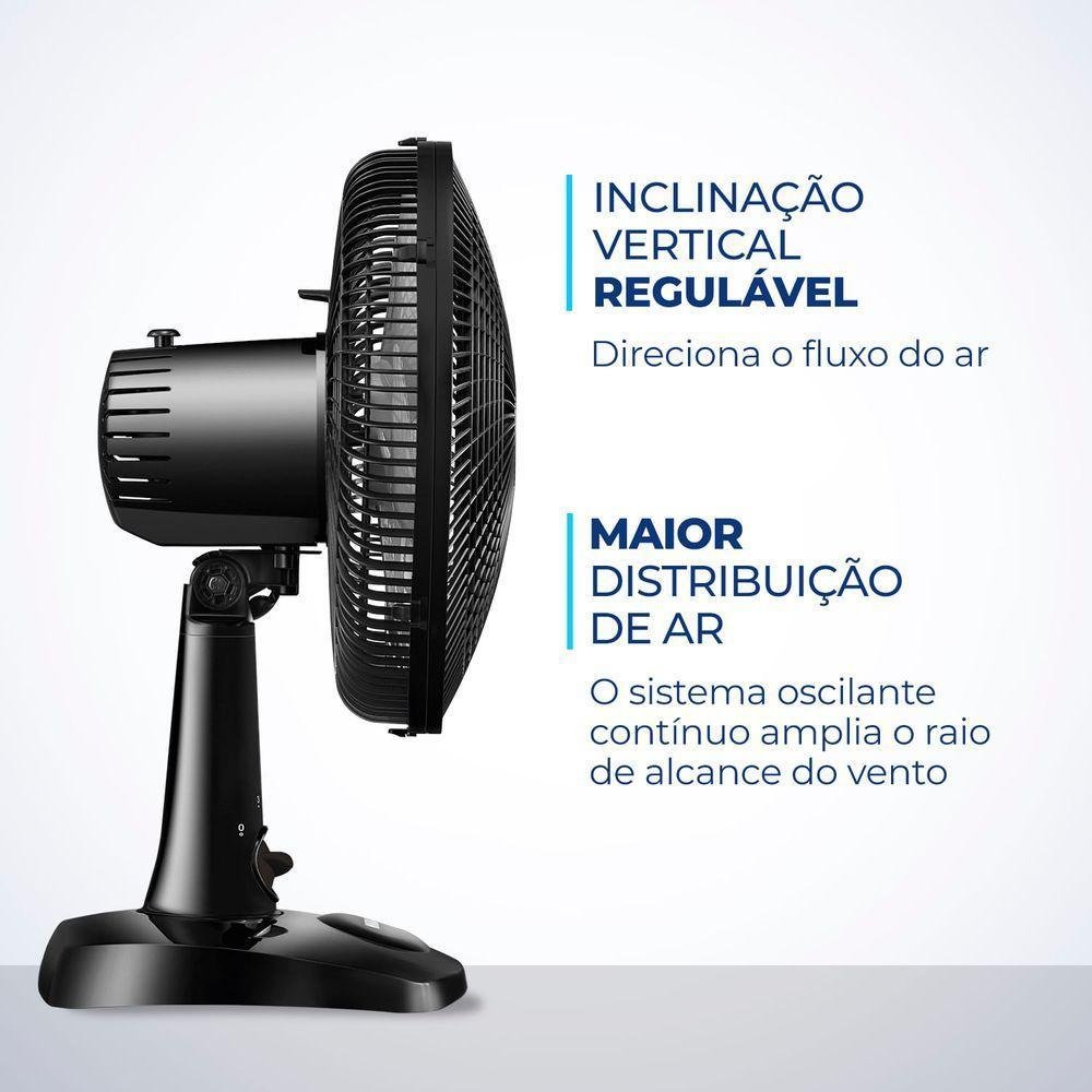 Ventilador De Mesa Mondial 6Pás Vent 30Cm 220V/60Hz Super - Imagem