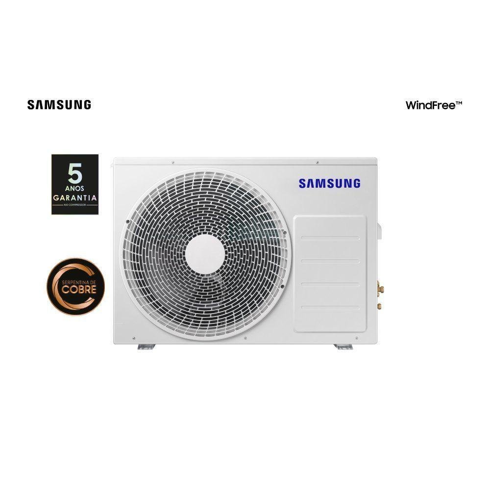 Ar Condicionado Cassete 1 Via Samsung WindFree Inverter 24000 Btus Quente e Frio 220V - Imagem