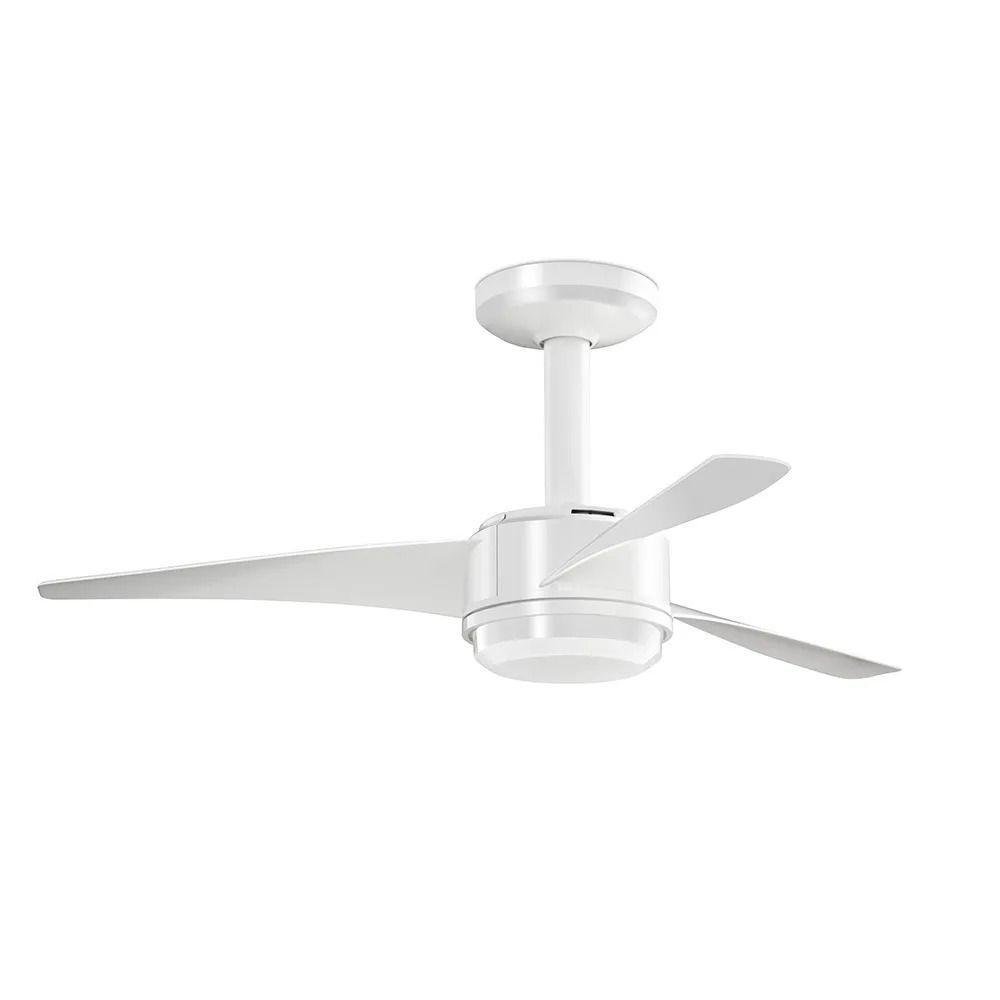 Ventilador deTeto Mondial Branco 3 Velocidades VTE-01 127V - Imagem zoom