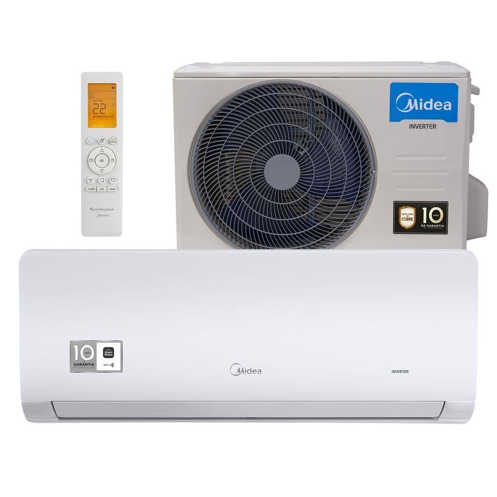 Ar Condicionado Split Springer Midea Xtreme Save Connect 18000 BTUs Quente e Frio Inverter 220V 38AGVQI18M5 - Imagem zoom