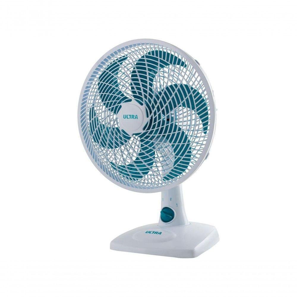 Ventilador Mondial 2 em 1 Ultra V-30B-6P 30cm 6 Pás 3 Velocidades Branco e Azul 220V - Imagem zoom