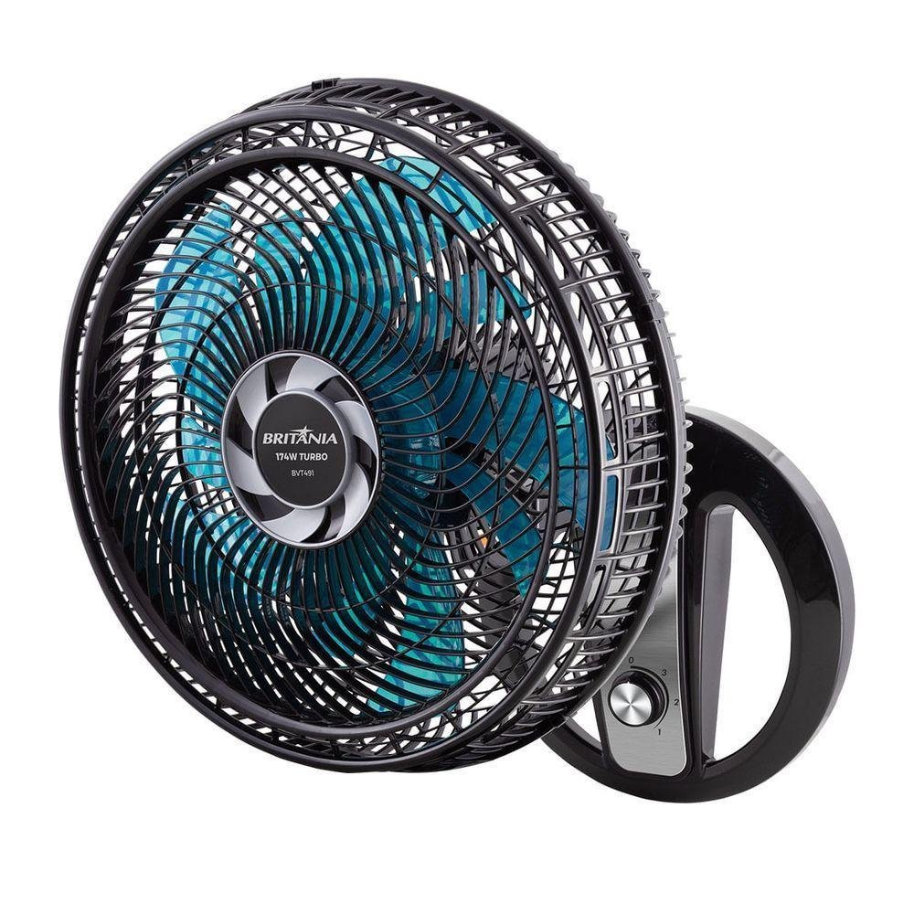 Ventilador Britânia Bvt491 Tecnologia Maxx Force 174w 220v - Imagem