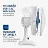 Ventilador De Mesa Mondial Super Power 6 Pás 60w 30cm Branco E Azul Escuro VSP-30-W 220V - Imagem 4