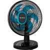 Ventilador de Mesa Cadence Refresh Turbo Pro 6 Pás Preto e Azul VTR420 127V - Imagem 2