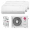 Ar Condicionado LG Multi Split Tri Split Inverter LG 21000 BTUs 3X9000 Quente e Frio 220V A3UW21GFAC - Imagem 1