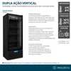 Freezer Conservador Vertical Dupla Ação Porta De Vidro 490 Litros Vf55ah All Black 127v 127v - Imagem 4