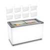 Kit - Freezer Horizontal Tampa De Vidro 318 Litros Nf40 220v + 8 Cestos Nextgen Branco 220v - Imagem 1