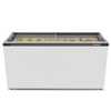 Freezer Horizontal Porta de Vidro 491L Metalfrio Branco 127V - Imagem 4