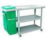 Carro Extra Triplex 1,24m x 55cm x 96cm com 1 Bolsa Verde  - Imagem