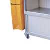 Carro Extra Triplex 1,24m x 55cm x 96cm com 1 Bolsa Amarela, Fechamento Lateral e Portas - Imagem 3