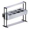 Buffet Térmico Aquecido BF822 em Inox 8 Cubas 2500W  com Tampa - Imagem 1