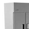 Refrigerador Vertical em Inox 430 4 Portas 220V Porta Sólida com Pé Fixo VCFRV4P - Imagem 2
