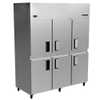 Refrigerador Vertical em Inox 430 6 Portas 220V VCFRV6P - Imagem 1
