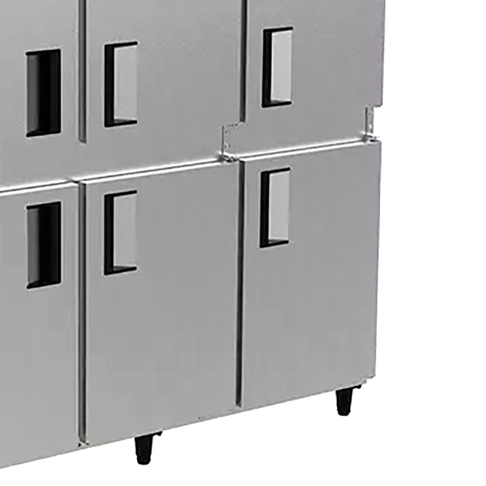 Refrigerador Vertical em Inox 430 6 Portas 220V VCFRV6P - Imagem