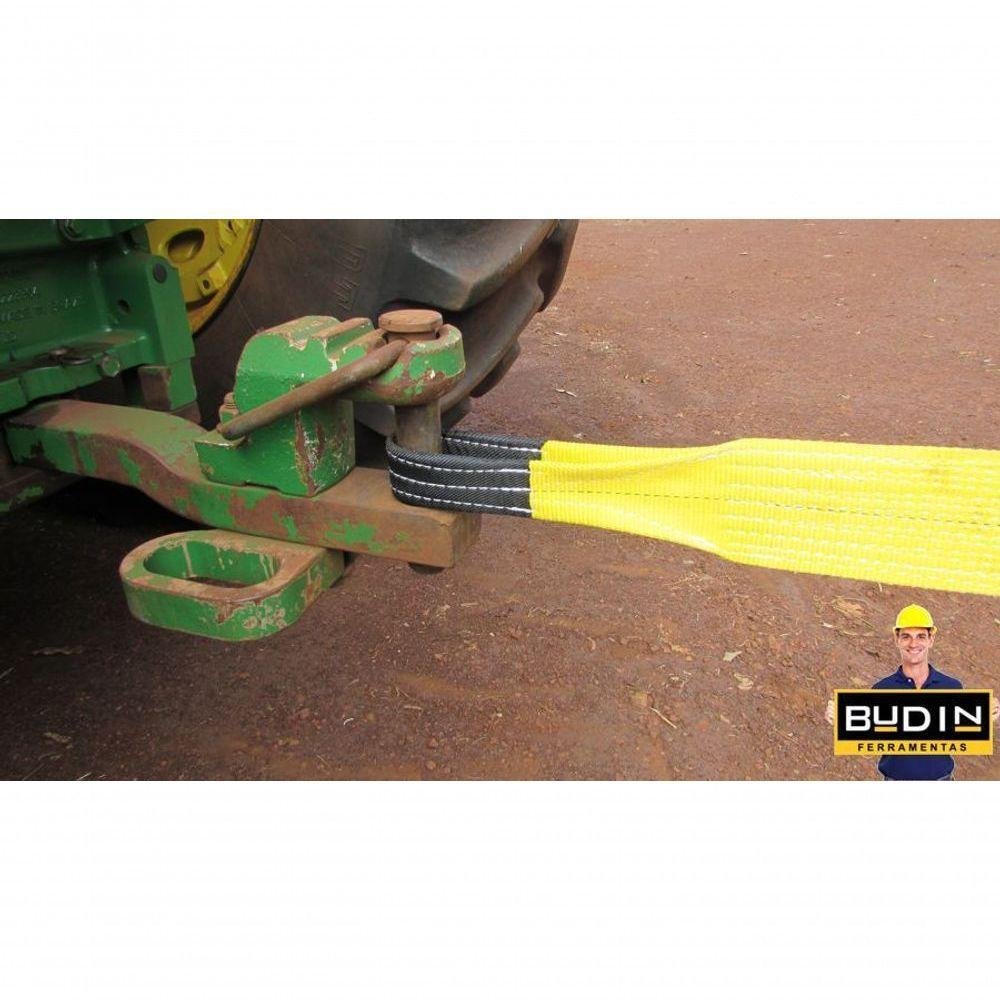 Cinta Fita Para Reboque 30 Ton X 6 Mts 4x4 Off Road Trilhas - Imagem