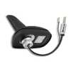 Antena de Teto Traseiro Baby Shark Preto Fosco Conector PlugDin - Imagem 3