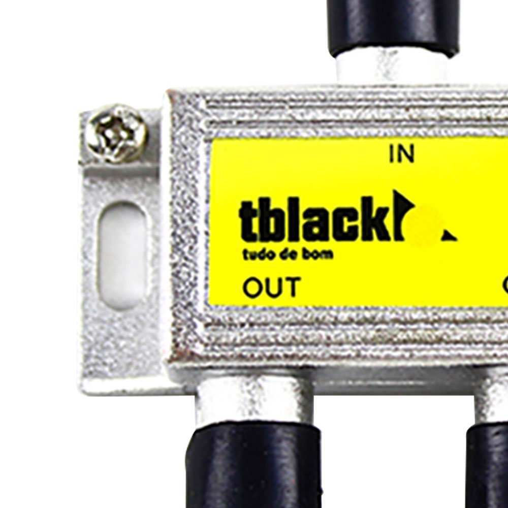 Divisor de Antena 3 Saídas 5-2400MHZ Tblack