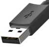 Cabo USB A para USB C Preto 2m  - Imagem 5
