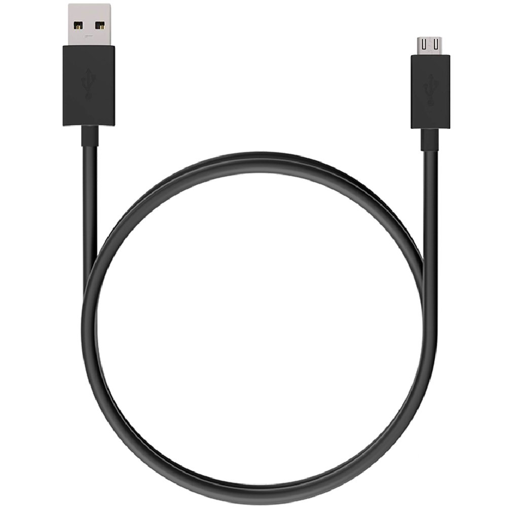 Cabo USB para Micro USB Preto 2m  - Imagem zoom