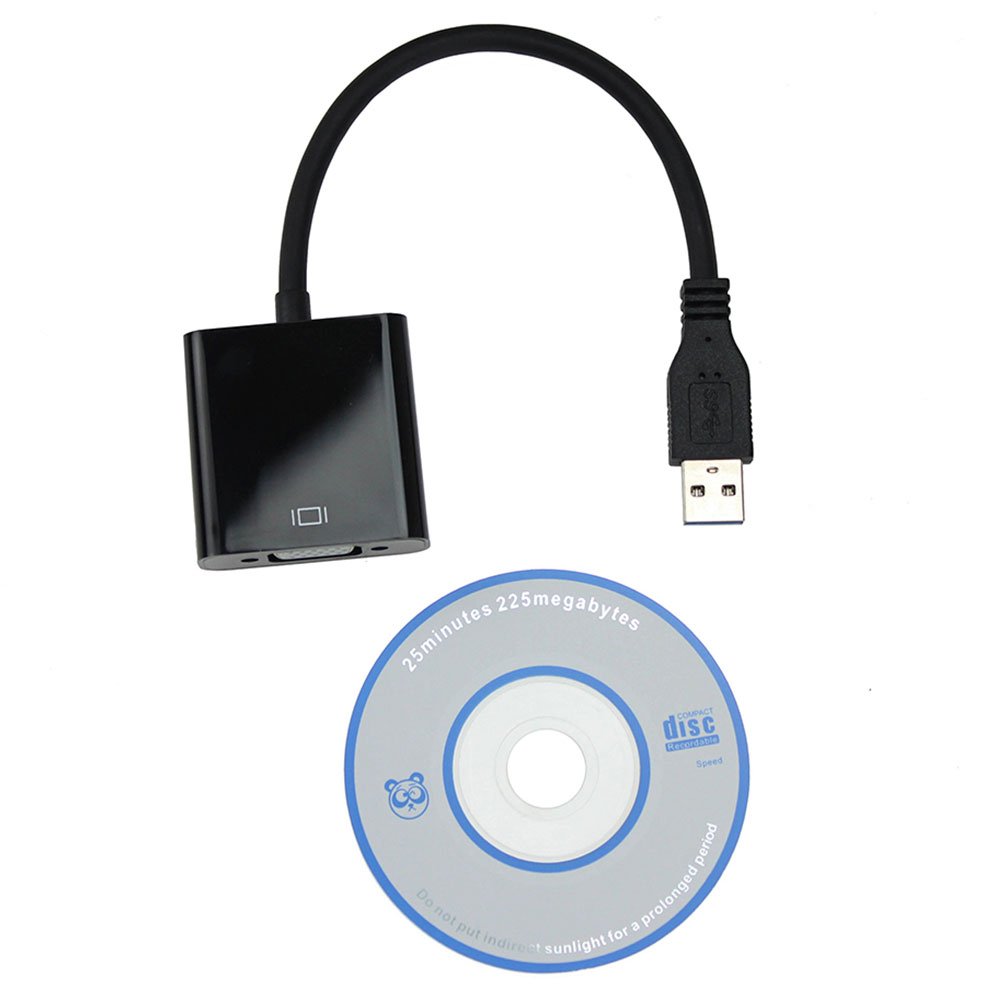Conversor Vídeo USB 3.0 x VGA Tblackrox  - Imagem zoom