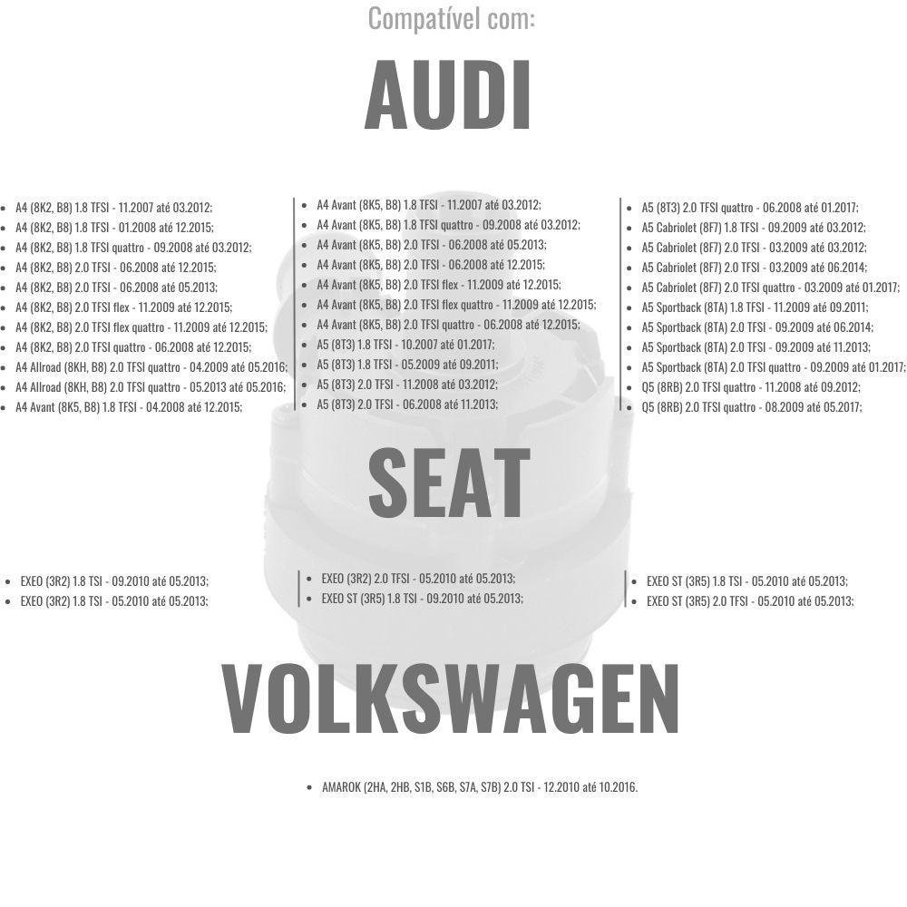 Bomba d'Água Auxiliar Pelegrin PEL-0903 06H965561 Compatível com Audi, Seat e Volkswagen - Imagem