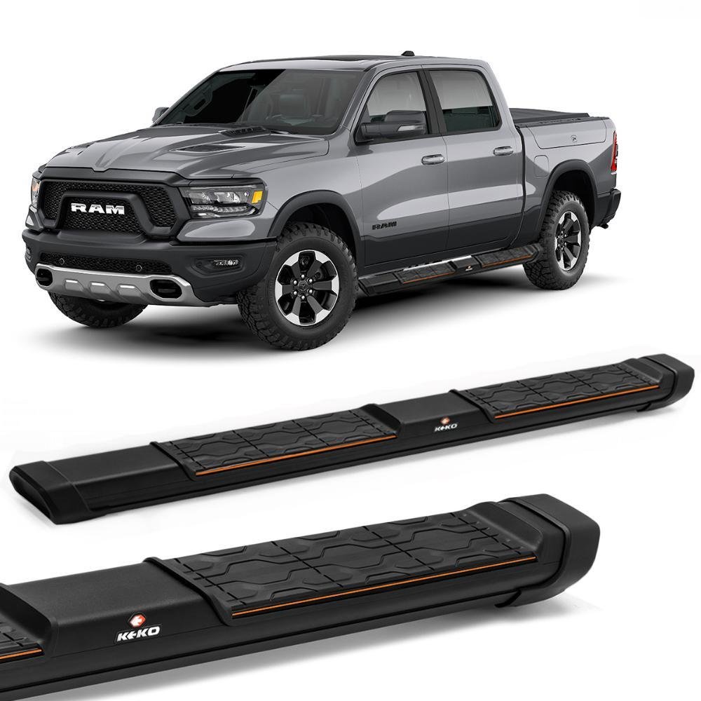 Estribo Dodge Ram 1500 Box 2021 a 2023 Preto Keko My Road - Imagem zoom