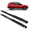 Estribo Lateral Duster 2012 a 2023 Oblongo Oval Preto Track - Imagem 1