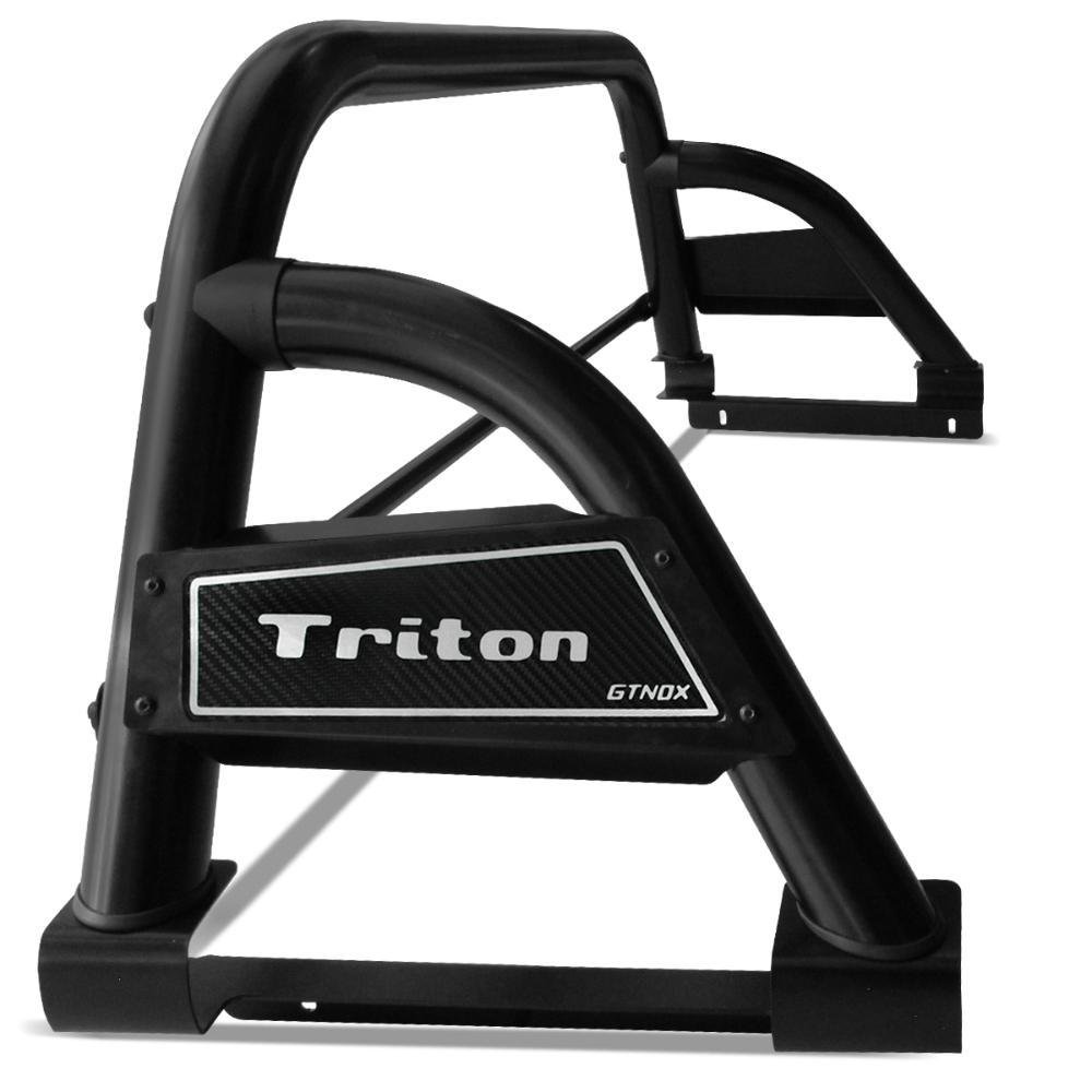 Santo Antonio L200 Triton Sport 2017 a 2023 Preto Bruto Sport Gtnox - Imagem