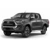 Estribo Lateral Hilux 2016 a 2023 Aluminio Prata Bepo - Imagem 5