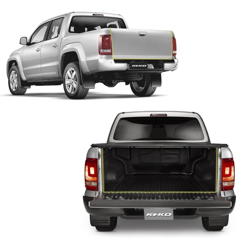 Kit Vedação Tampa Traseira Amarok Hilux Frontier Original Keko - Imagem