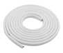 Borracha Couro Cobra Proteção Da Porta 7x14 Mm Branca 50 M UNIFLEX-619626 - Imagem