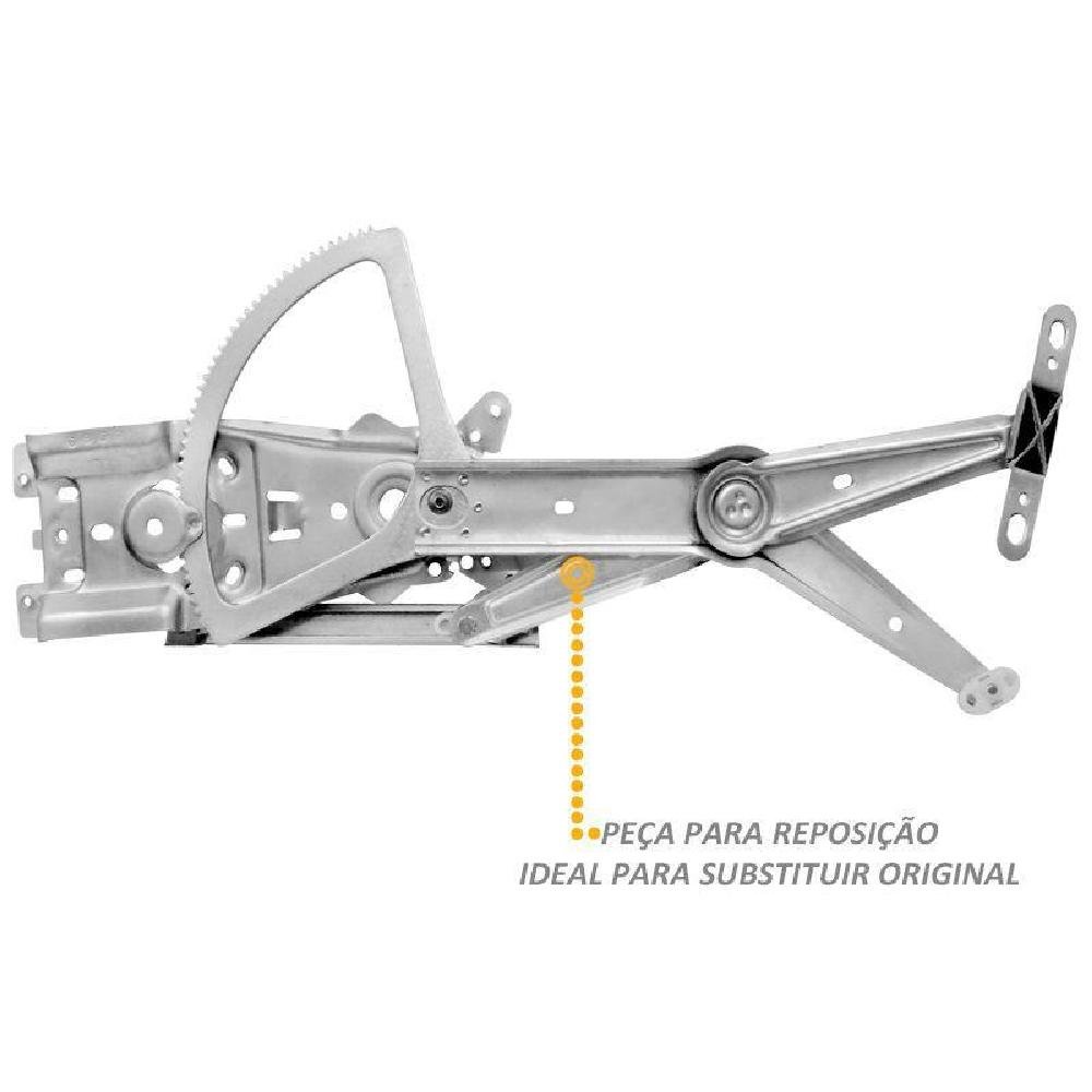 Máquina Vidro Dianteiro Vectra 4Pts 2005 2012 Elétrica LD - Imagem