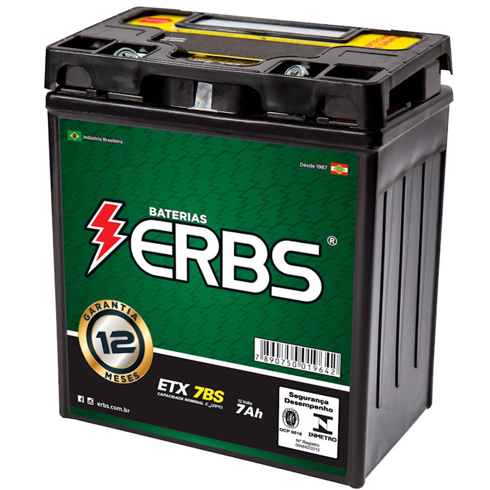 Bateria para Moto Premium ERX 7BS-ERBS-AEPM070D0G0700