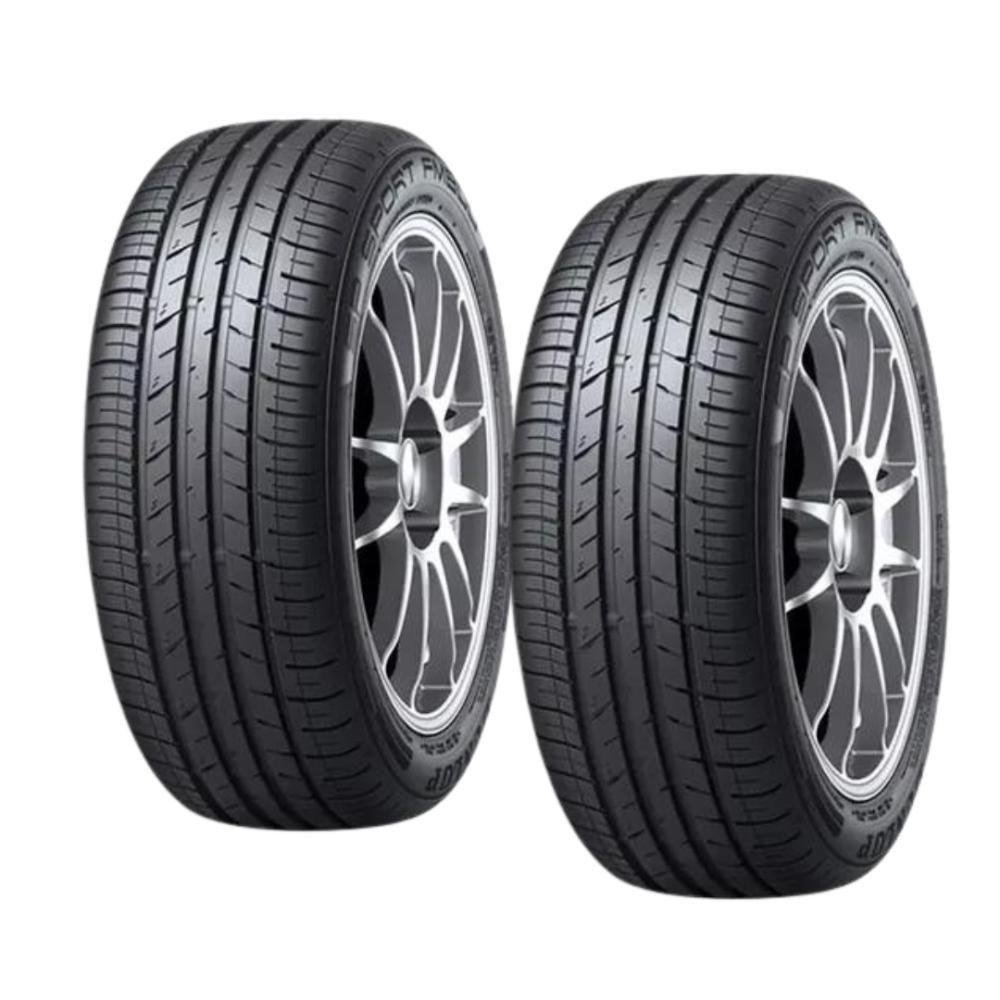 Kit 2 Pneus Dunlop Aro 15 195/60r15 Sp Sport Fm800 88v - Imagem zoom