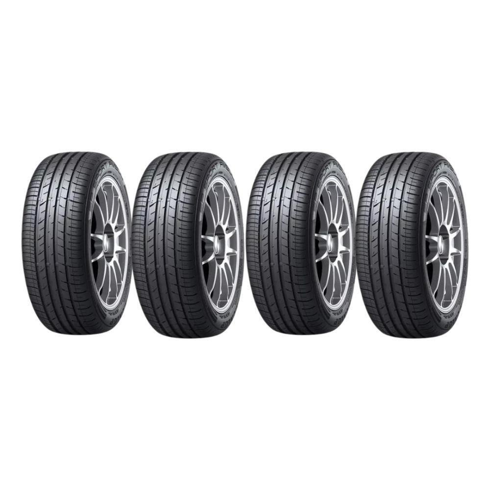 Kit 4 Pneus Dunlop Aro 15 195/60r15 Sp Sport Fm800 88v - Imagem zoom