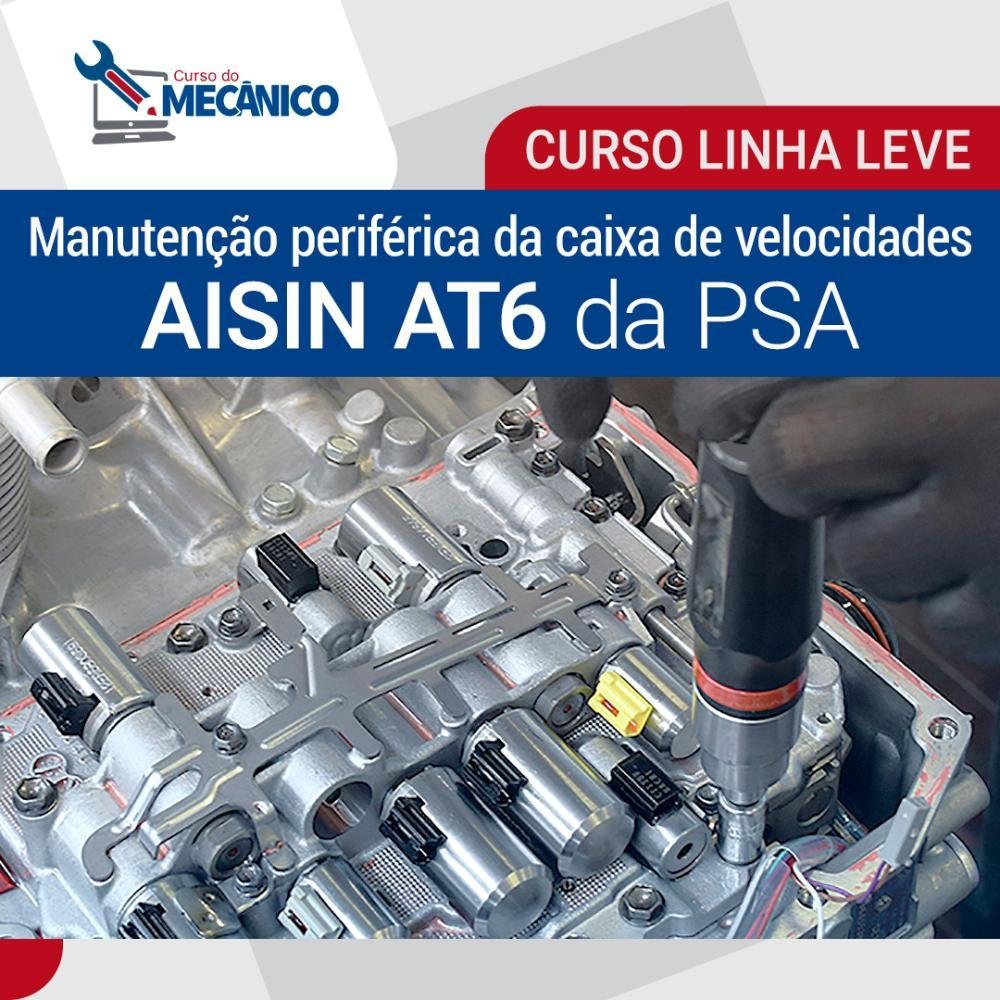 Curso: Manutenção periférica da caixa de velocidades AISIN AT6 da PSA - Imagem zoom