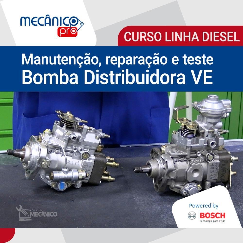 Curso: Manutenção, Reparação e Testes em Bomba Distribuidora VE - Imagem zoom